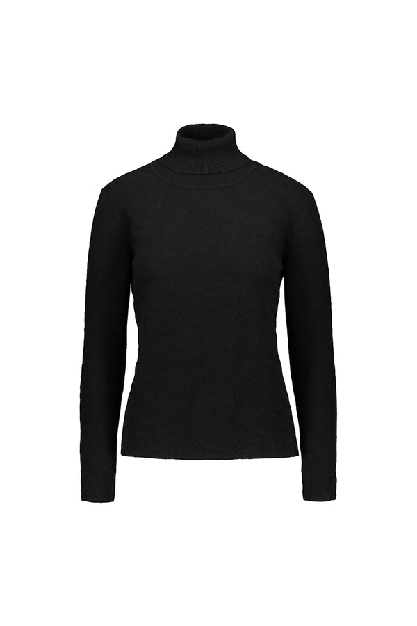 KAARNA cashmere turtleneck in black - SAMPLE