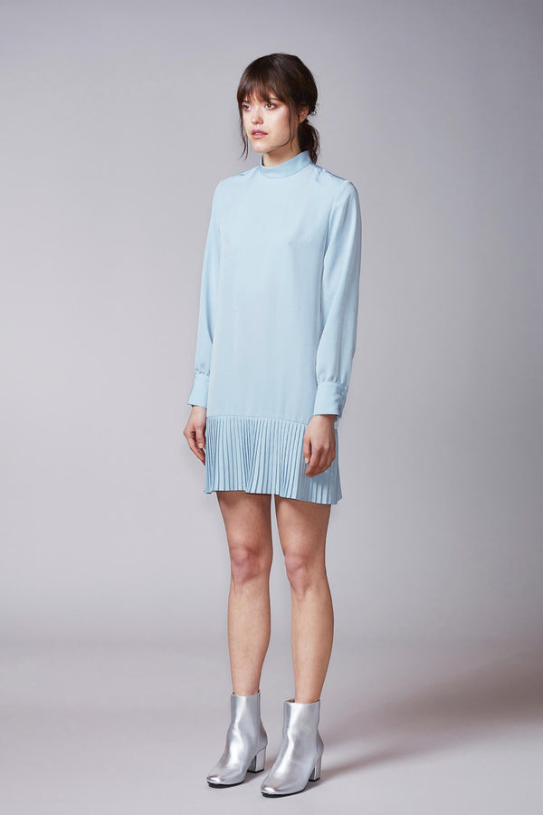 KAJO shirt dress in foggy blue