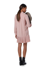 KAJO shirt dress in powder