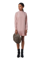 KAJO shirt dress in powder