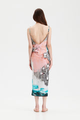 REIDAR ocean wrap skirt in Arctic ocean