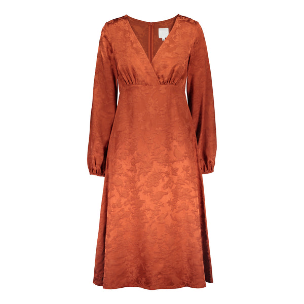 RUSKA dress in copper