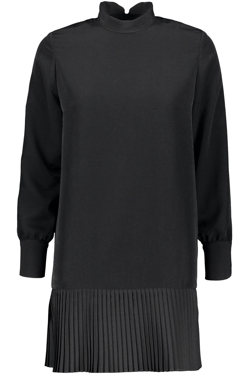 KAJO shirt dress in black