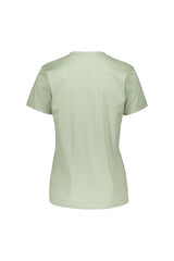 Kajo t-shirt in misty green. Back picture of the product. Hálo from north