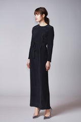 USVA maxi dress in black