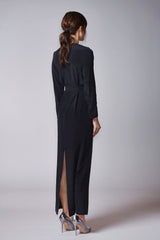 USVA maxi dress in black